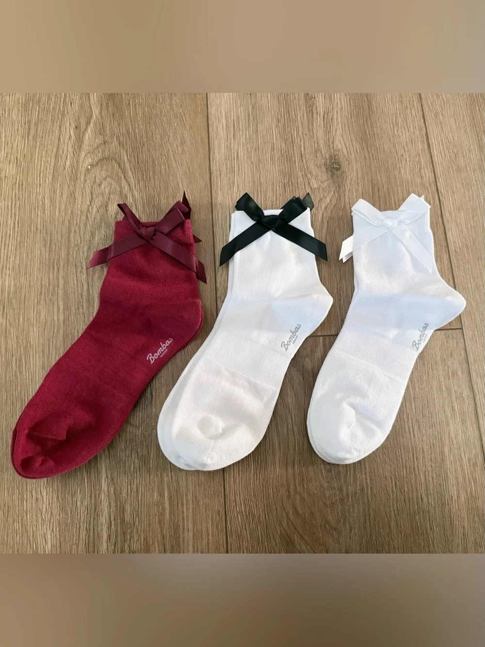 Bombas Women's Lightweight Bow Quarter Sock 3-Pack - BNWT Medium